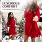 👗Robe élégante à col en V pour femme