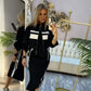 ⏳Offre spéciale à durée limitée⏰✨ Ensemble Femme Élégant – Veste & Robe à Col Montant 👗🧥✈️Livraison gratuite