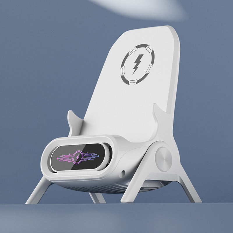 Suporte multifuncional sem fios para telemóvel com carregamento rápido