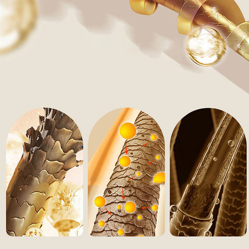 Cor de cabelo nutritiva à base de plantas