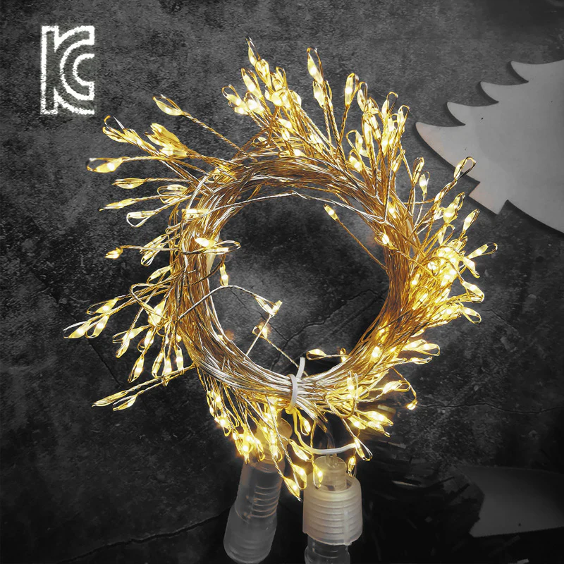 Outdoor Waterproof Battery-Operated LED Fairy Lights