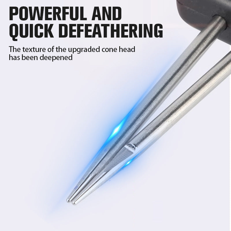 Depenador de aves portátil de mão