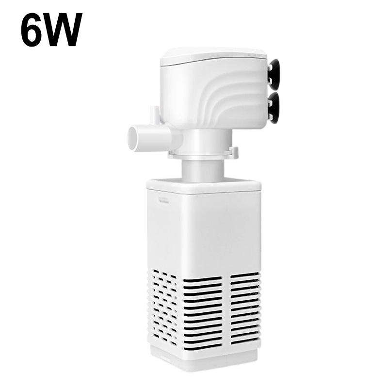 Filtro 3 em 1 para aquários - Filtragem, oxigenação e bombeamento de água