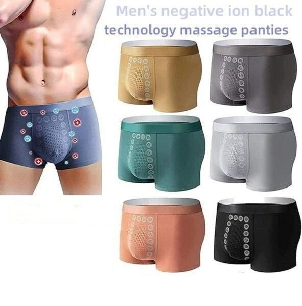 Cueca Masculina de Terapia Magnética com Massagem Energética