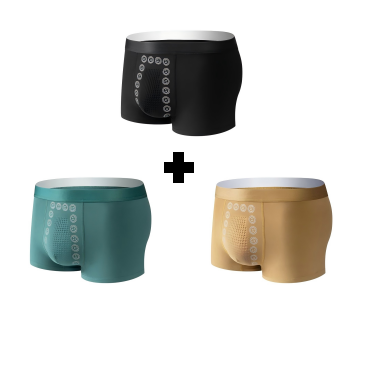 Cueca Masculina de Terapia Magnética com Massagem Energética