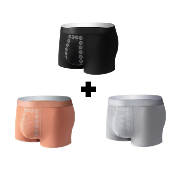 Cueca Masculina de Terapia Magnética com Massagem Energética