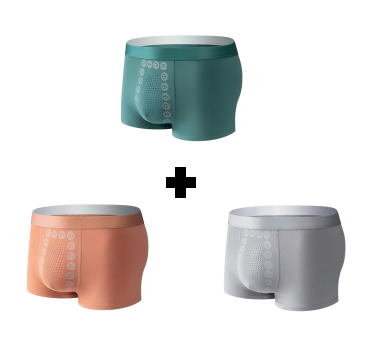 Cueca Masculina de Terapia Magnética com Massagem Energética