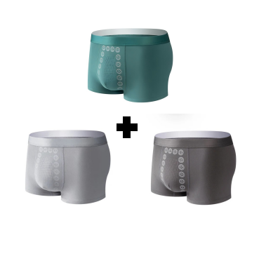 Cueca Masculina de Terapia Magnética com Massagem Energética