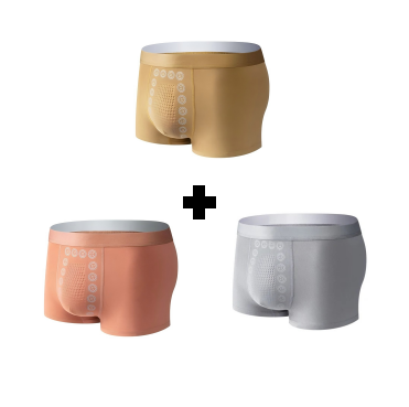 Cueca Masculina de Terapia Magnética com Massagem Energética