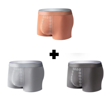 Cueca Masculina de Terapia Magnética com Massagem Energética