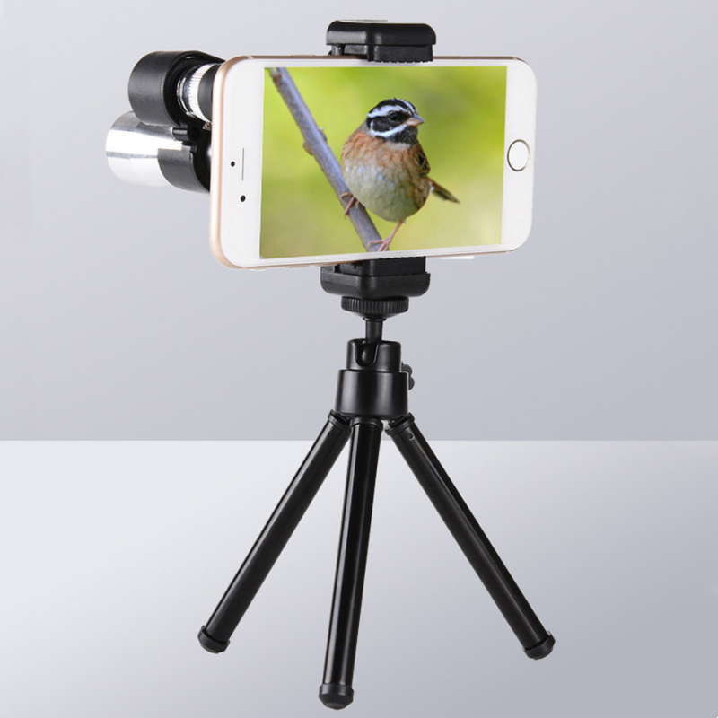 🏆 Oferta: Mini binóculos de bolso com clipe para smartphone – 60% de desconto