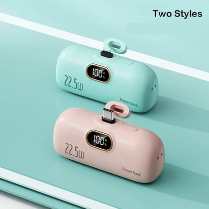 🔋 Novos produtos Oferta por tempo limitado ✨ Mini powerbank de 5000 mAh para telemóveis