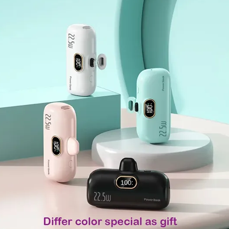🔋 Novos produtos Oferta por tempo limitado ✨ Mini powerbank de 5000 mAh para telemóveis