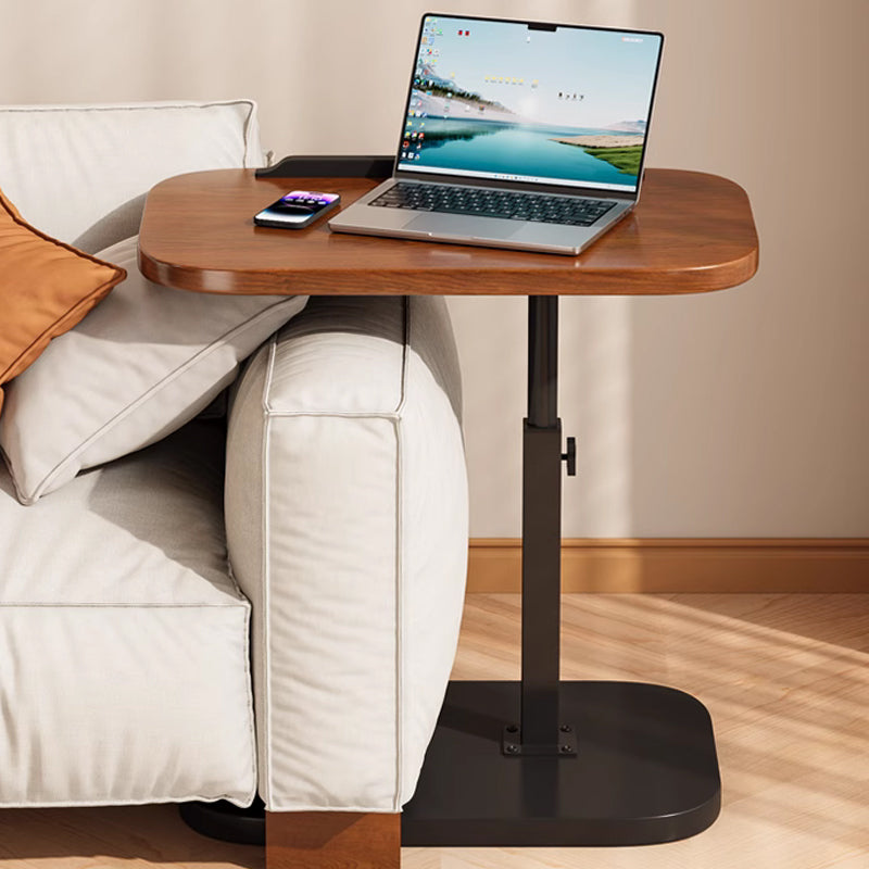 Mesa dobrável ajustável em forma de C