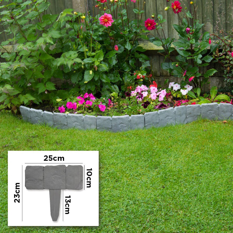 🥳PROMOÇÃO DE 2026🥳💞Mais de 50 mil unidades vendidas!🌿✨ 50% DE DESCONTO! Cerca de jardim em imitação de pedra – Aspecto de pedra verdadeira, sem necessidade de ferramentas. Fácil de instalar e ampliar.  Uma verdadeira revolução no jardim! 🏡♻️