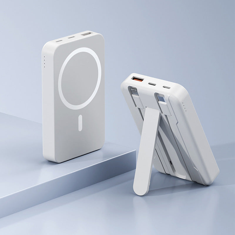 🔥Desconto de 50% no último dia!🔥Power Bank Magnético com Suporte e Carregamento Rápido