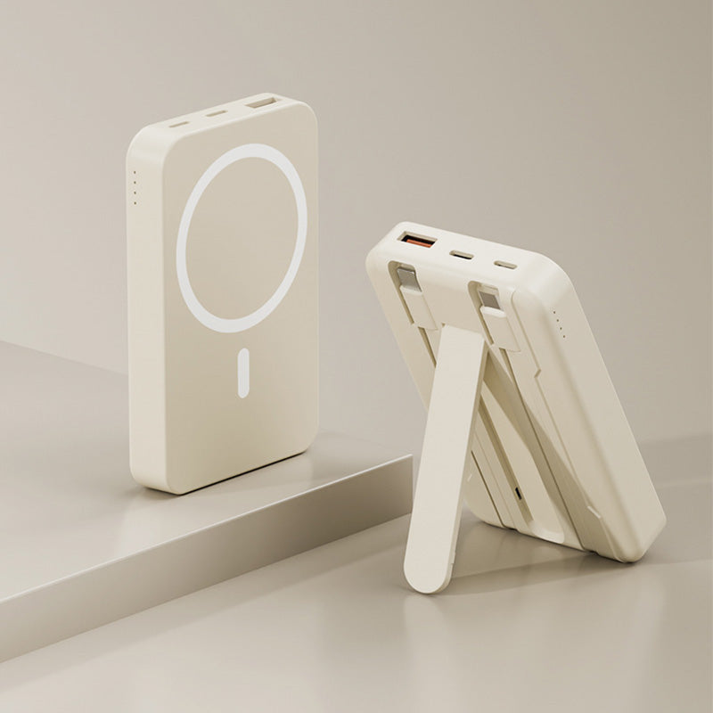 🔥Desconto de 50% no último dia!🔥Power Bank Magnético com Suporte e Carregamento Rápido