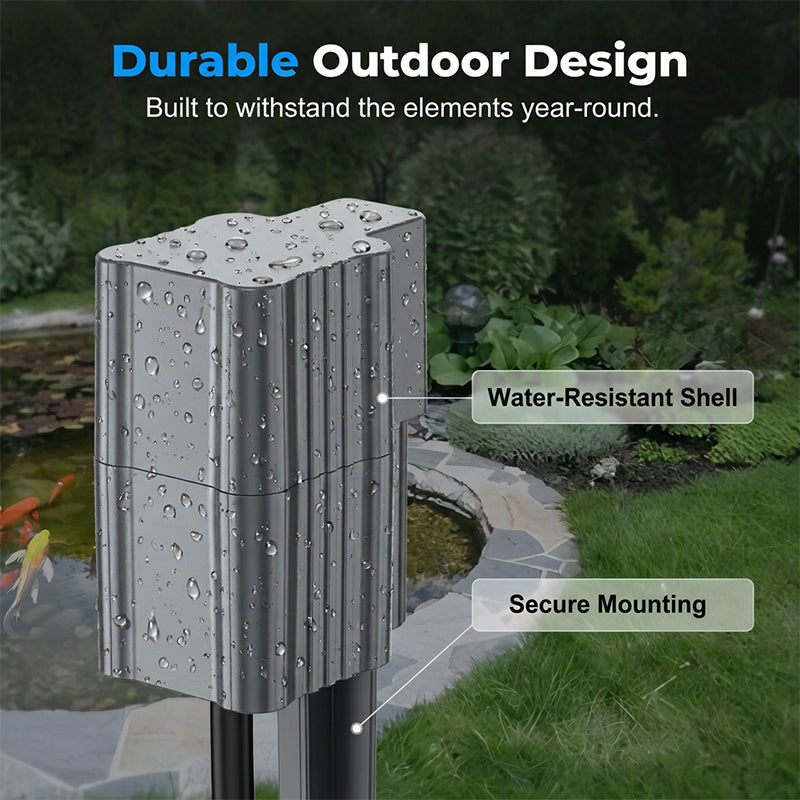 Aerador solar para lago com bomba de ar