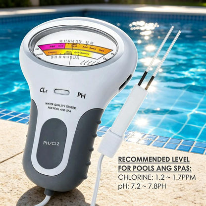🔬💧 Medidor de pH e cloro (Cl₂) – 50% de desconto! Medição precisa do pH e do cloro na piscina – simples, rápida e fiável. 🔥🏊