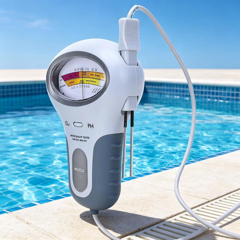 🔬💧 Medidor de pH e cloro (Cl₂) – 50% de desconto! Medição precisa do pH e do cloro na piscina – simples, rápida e fiável. 🔥🏊