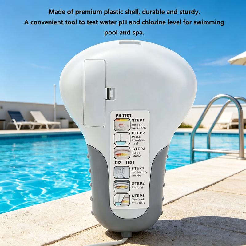 🔬💧 Medidor de pH e cloro (Cl₂) – 50% de desconto! Medição precisa do pH e do cloro na piscina – simples, rápida e fiável. 🔥🏊
