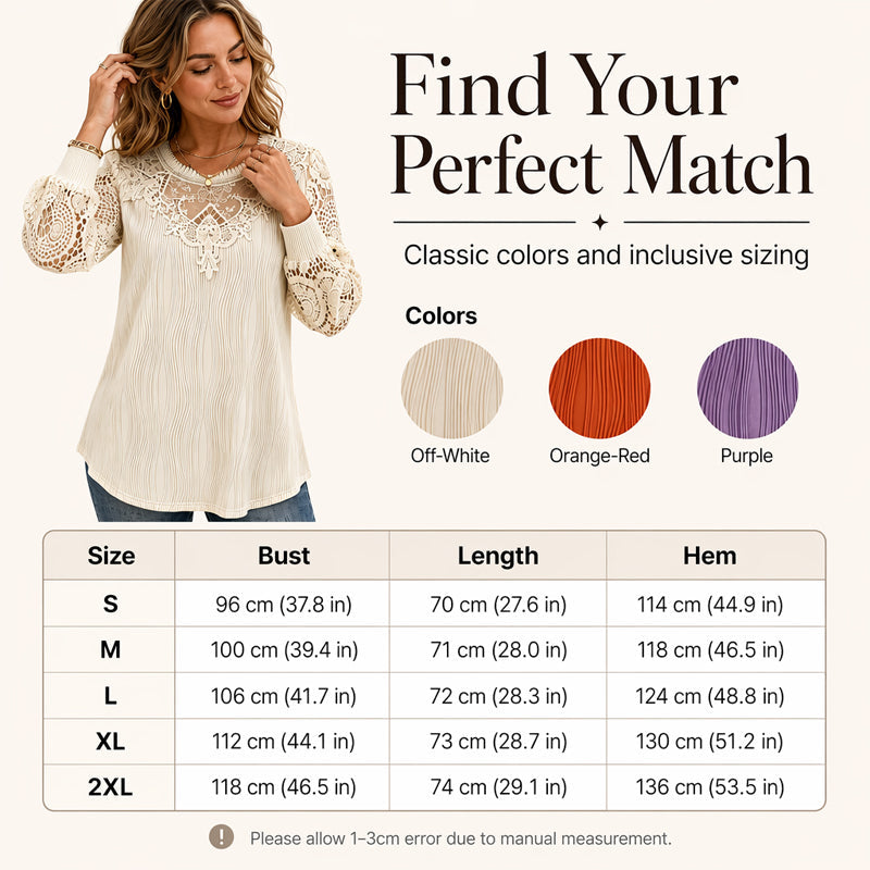 Top feminino elegante em patchwork de renda