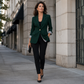 Casaco blazer casual para mulher
