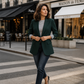 Casaco blazer casual para mulher