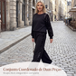 🔥 50% DESCONTO ✨ Conjunto com Lantejoulas – Chic & Confortável