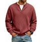 Camiseta Waffle de Conforto em Camadas